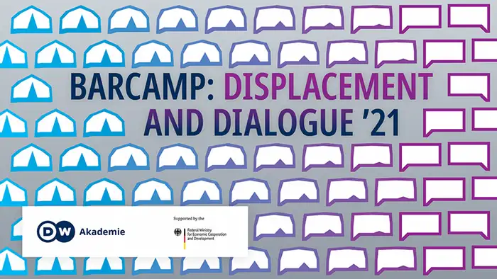 DW Akademie Visual Barcamp Displace and Dialogue 2021 Flucht und Migration Event
