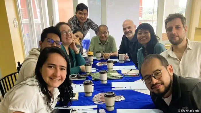 Treffen DW Akademie mit Partnern aus Kolumbien, Peru und Ecuador